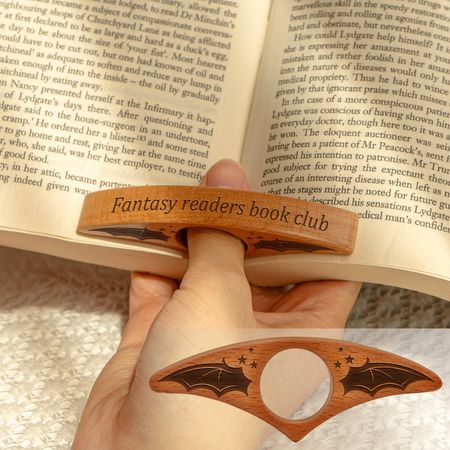 Fantasy Readers Book Club - Personalized Book Page Holder